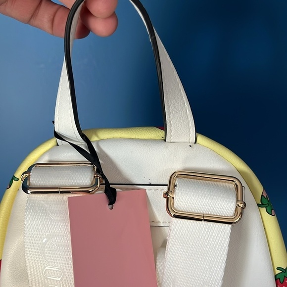 Juicy Couture Yellow Strawberry Backpack NWT main image 6